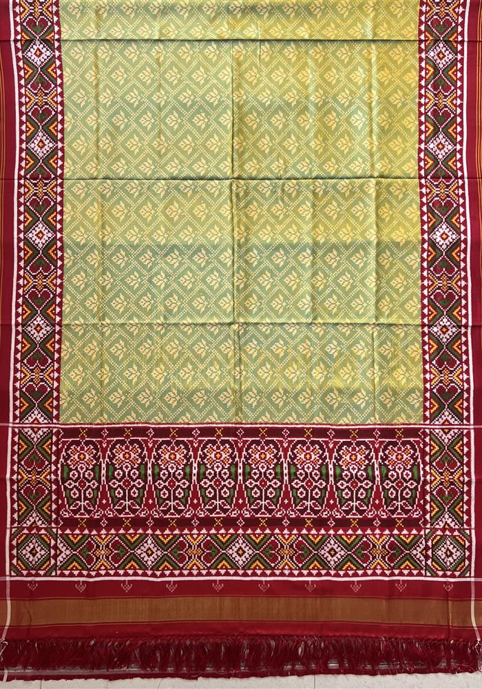 Double Ikkat Patola Saree
