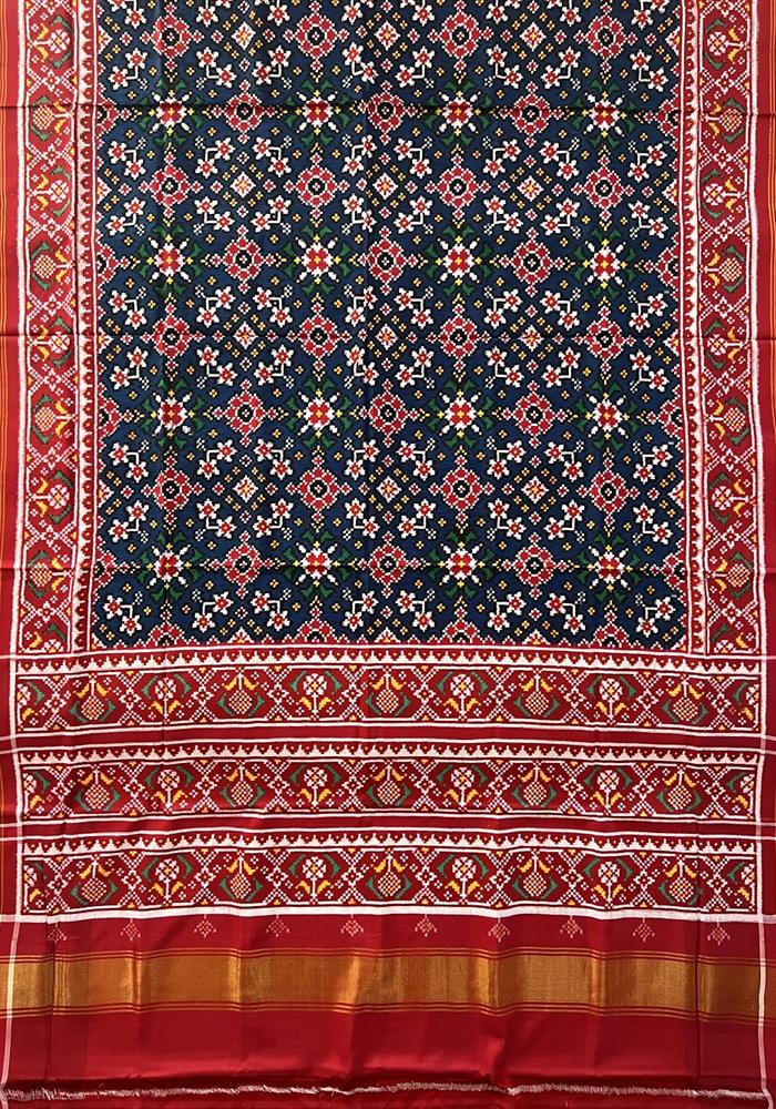 Double Ikkat Patola Saree