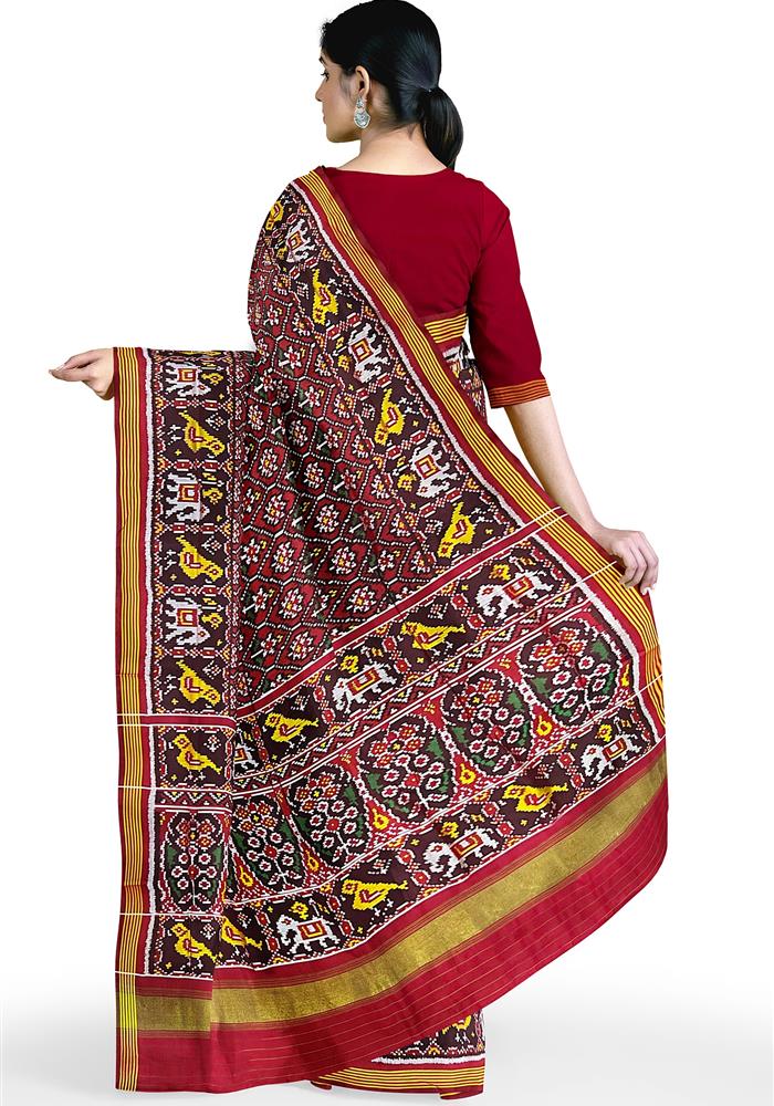 Single Ikkat Patola Saree