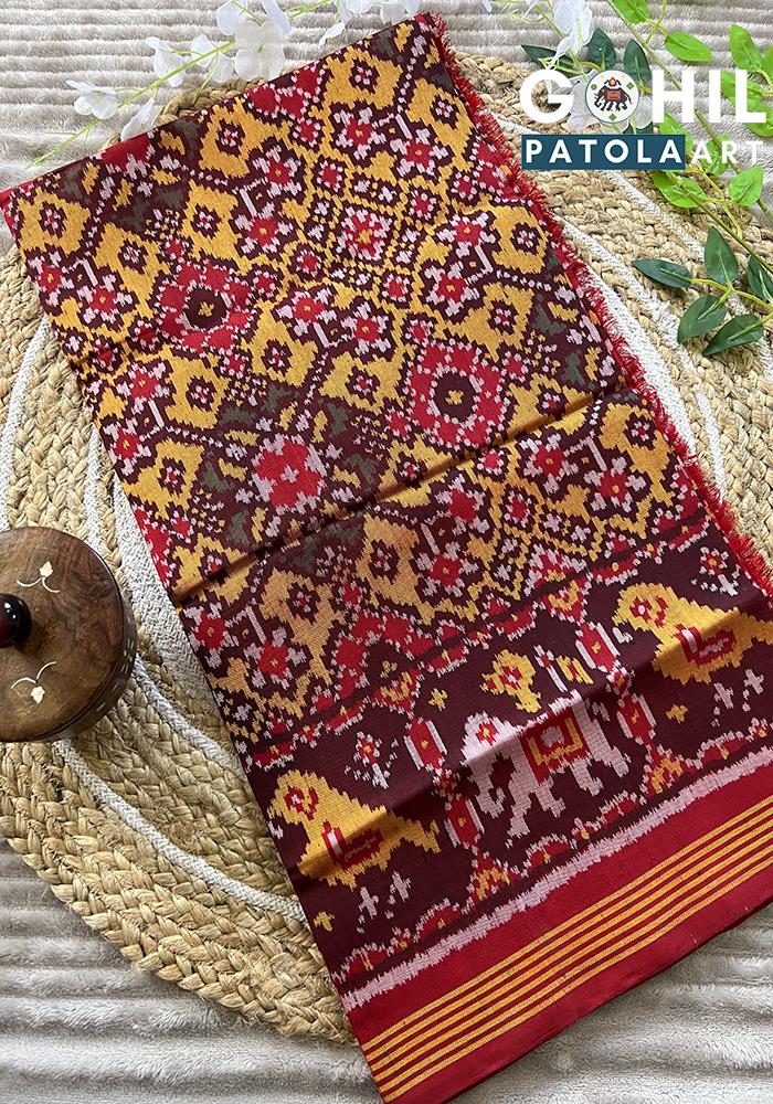 Single Ikkat Patola Dupatta