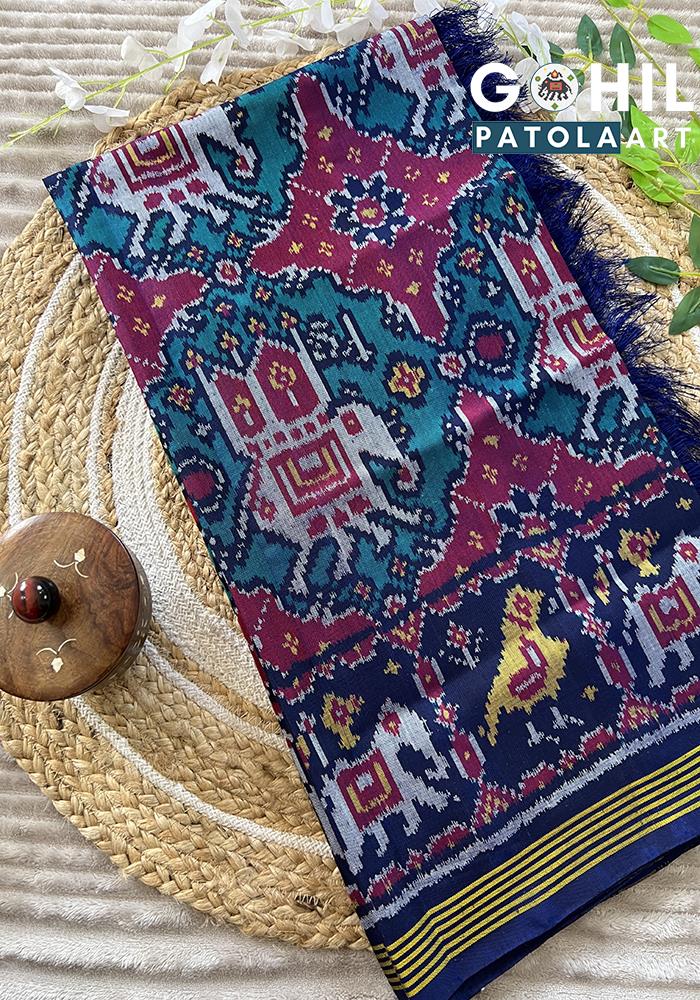 Single Ikkat Patola Dupatta