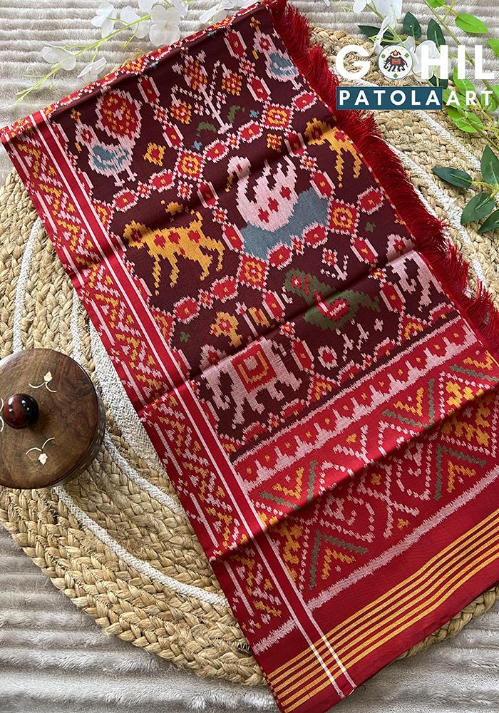 Single Ikkat Patola Dupatta