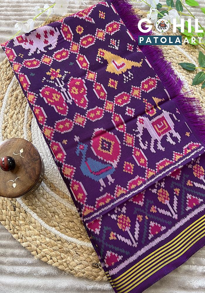 Single Ikkat Patola Dupatta