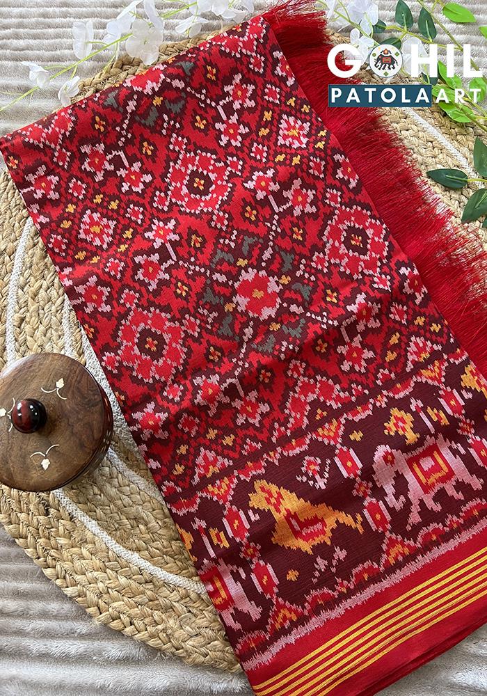 Single Ikkat Patola Dupatta