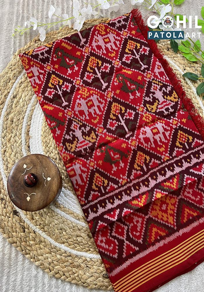 Single Ikkat Patola Dupatta