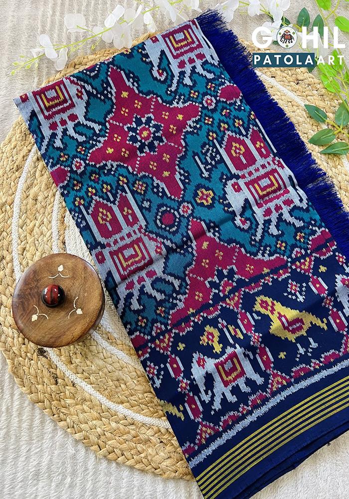 Single Ikkat Patola Dupatta