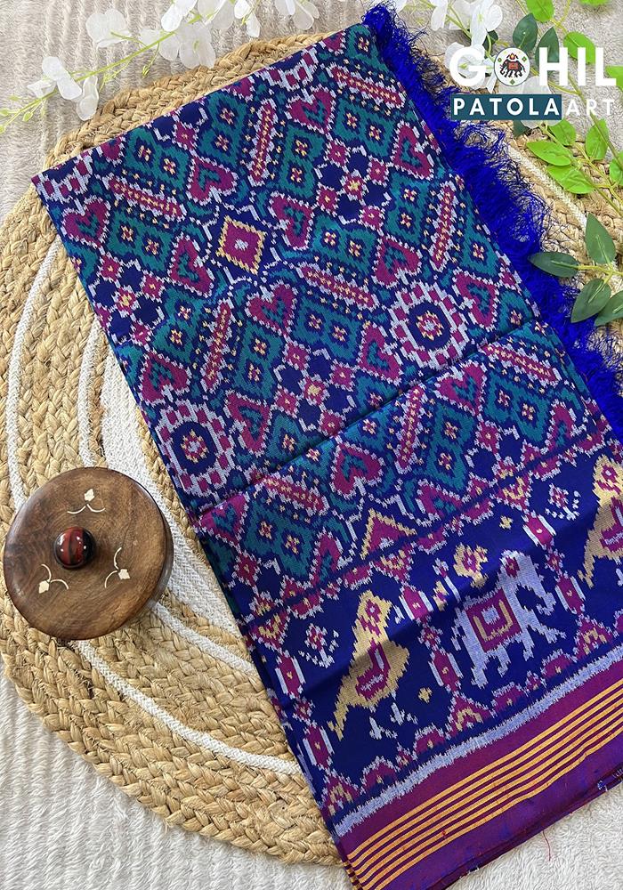 Single Ikkat Patola Dupatta