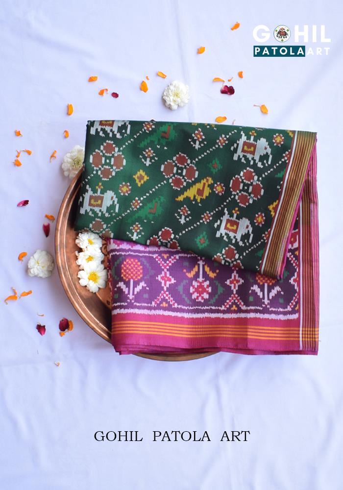 Single Ikkat Patola Saree