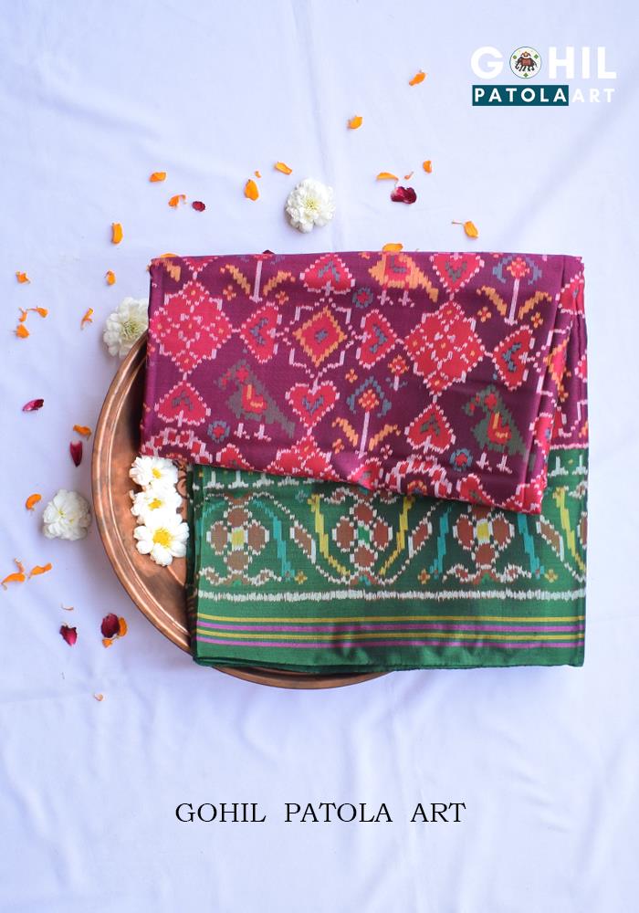 Single Ikkat Patola Saree