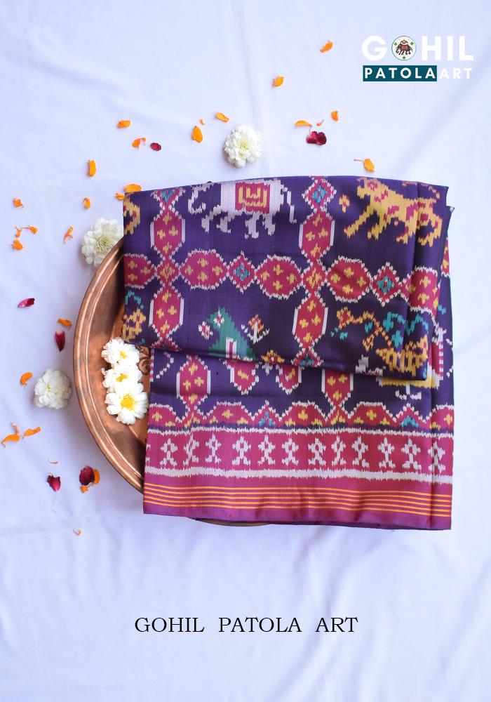 Single Ikkat Patola Saree