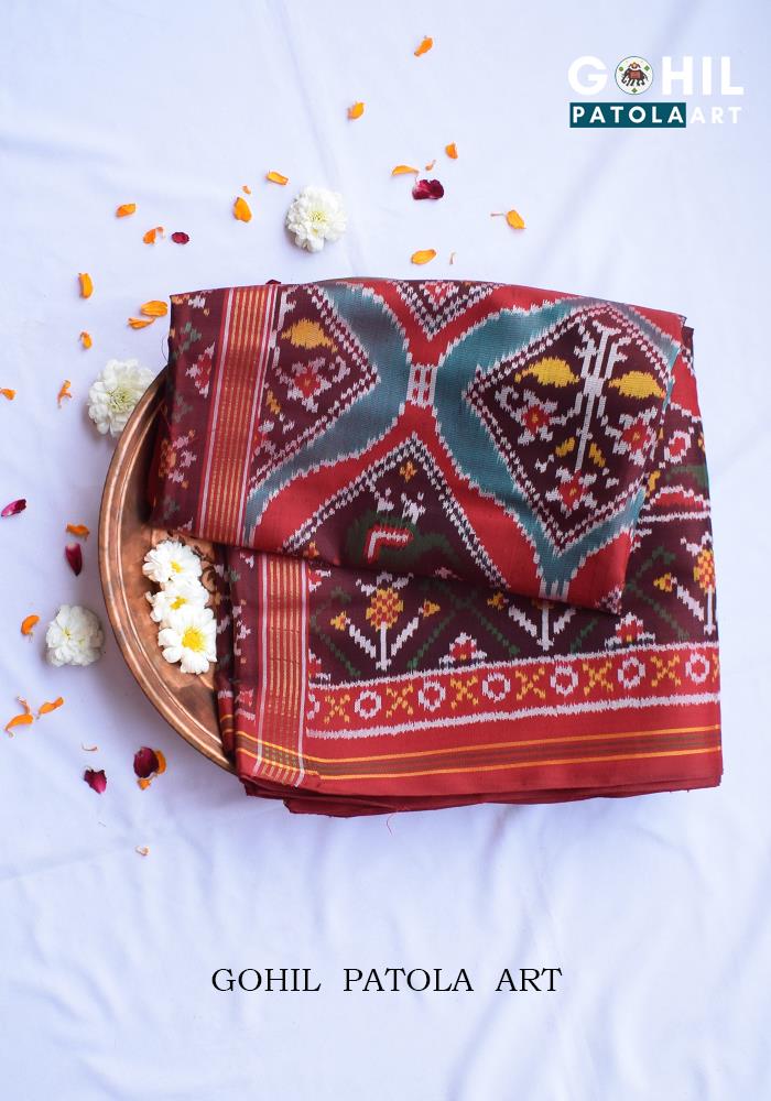 Single Ikkat Patola Saree