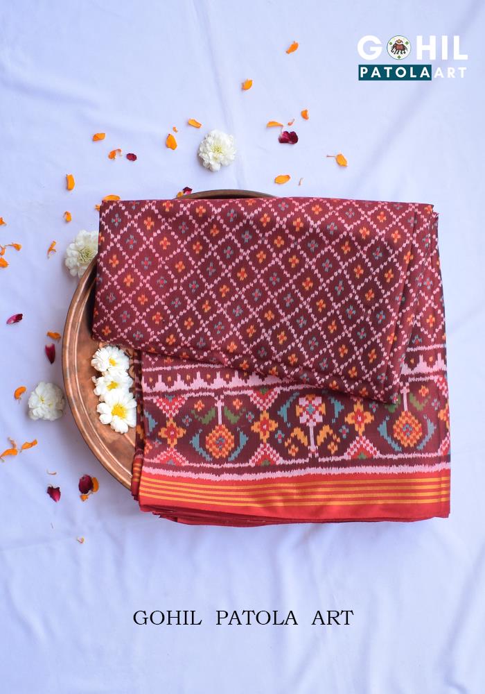 Single Ikkat Patola Saree