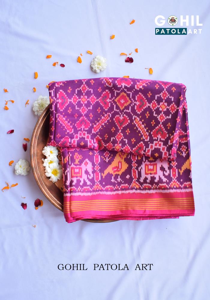 Single Ikkat Patola Saree