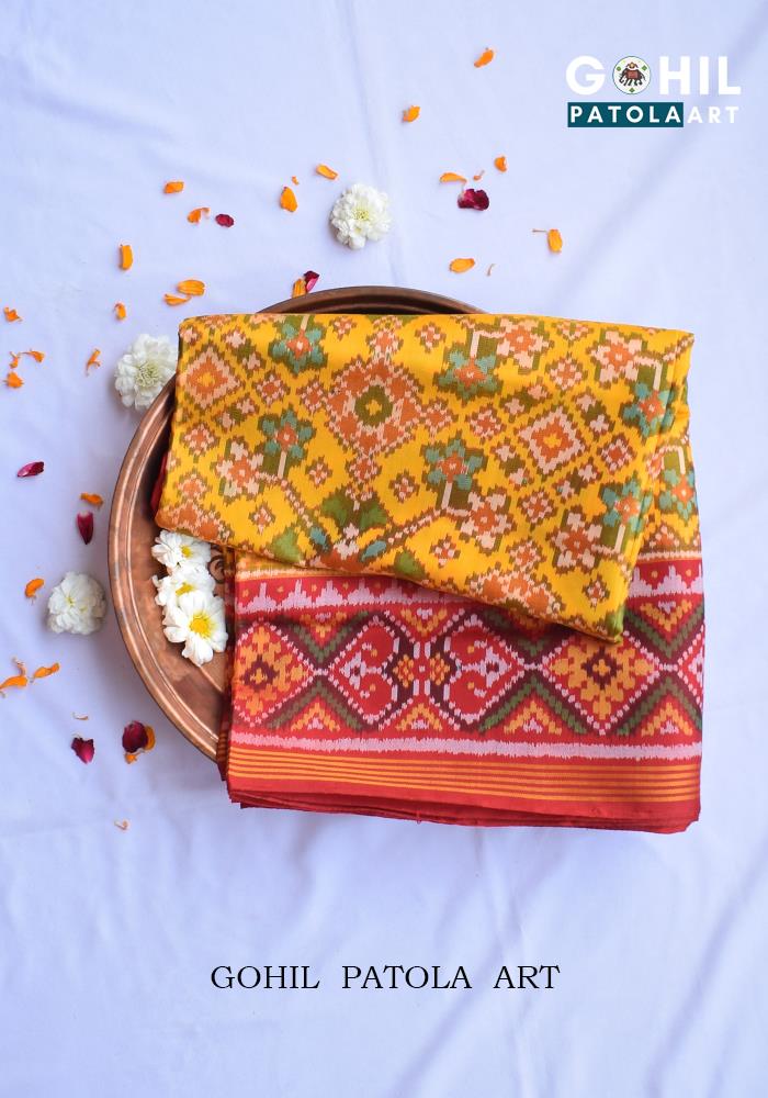 Single Ikkat Patola Saree