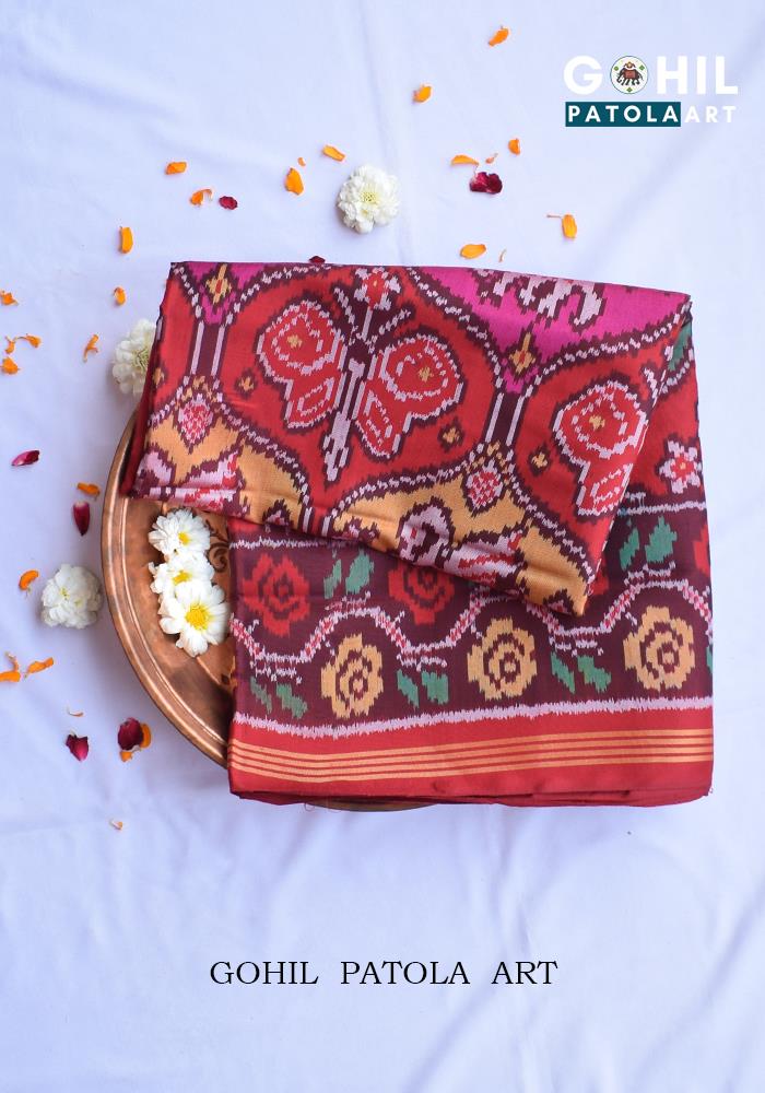 Single Ikkat Patola Saree