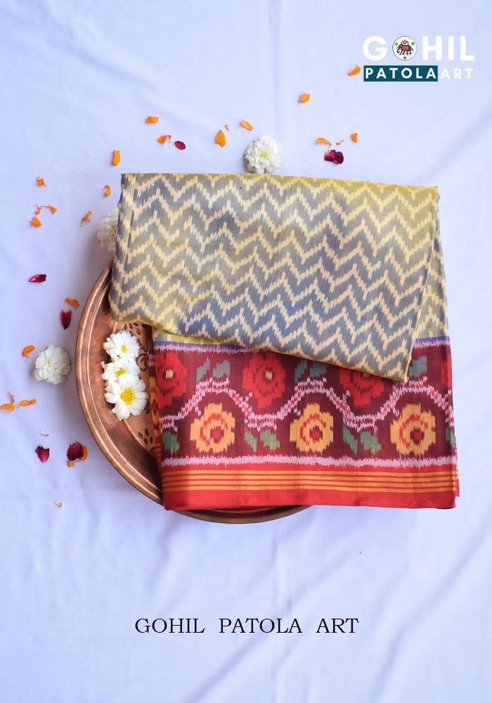 Single Ikkat Patola Saree