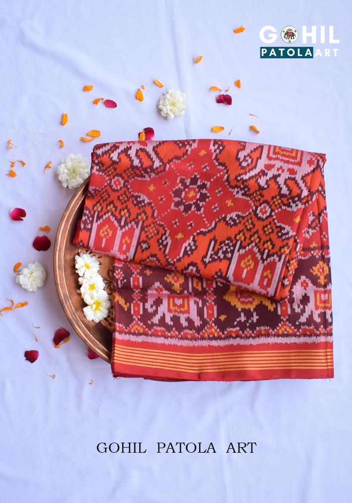 Single Ikkat Patola Saree