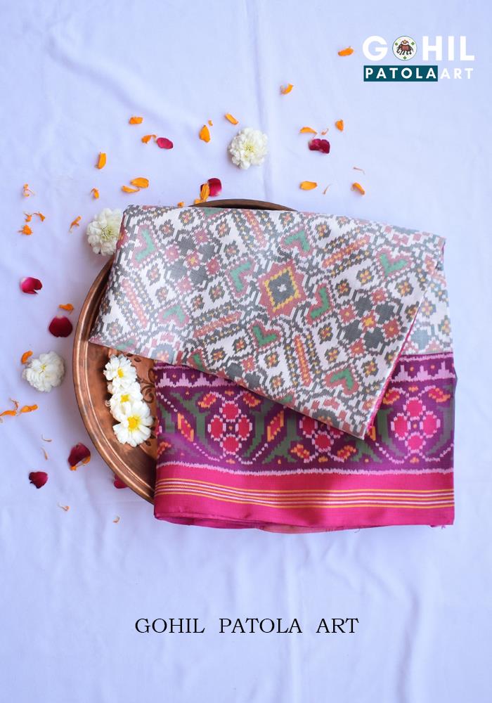 Single Ikkat Patola Saree