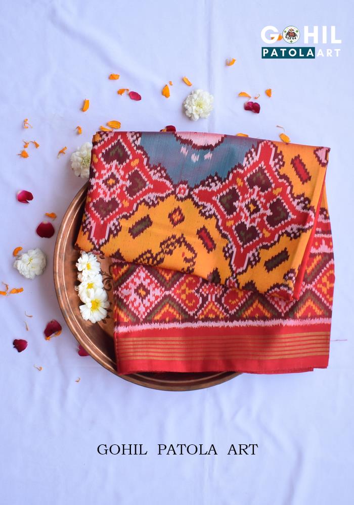 Single Ikkat Patola Saree