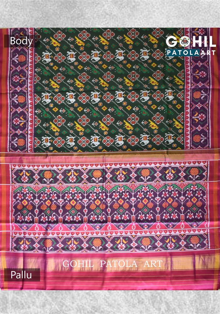 Single Ikkat Patola Saree