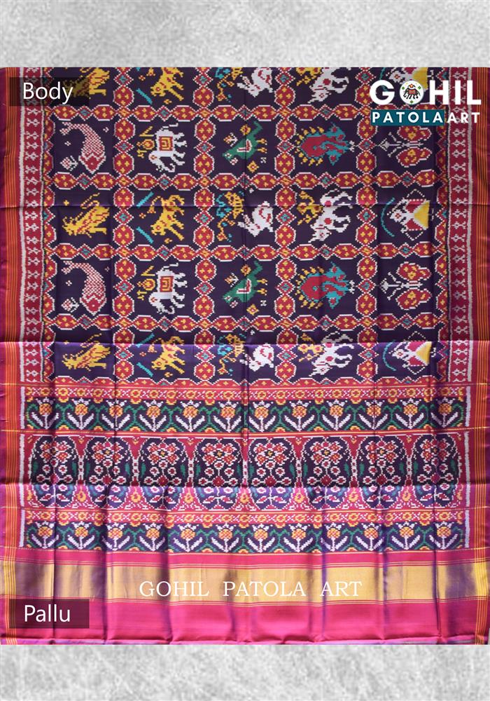 Single Ikkat Patola Saree