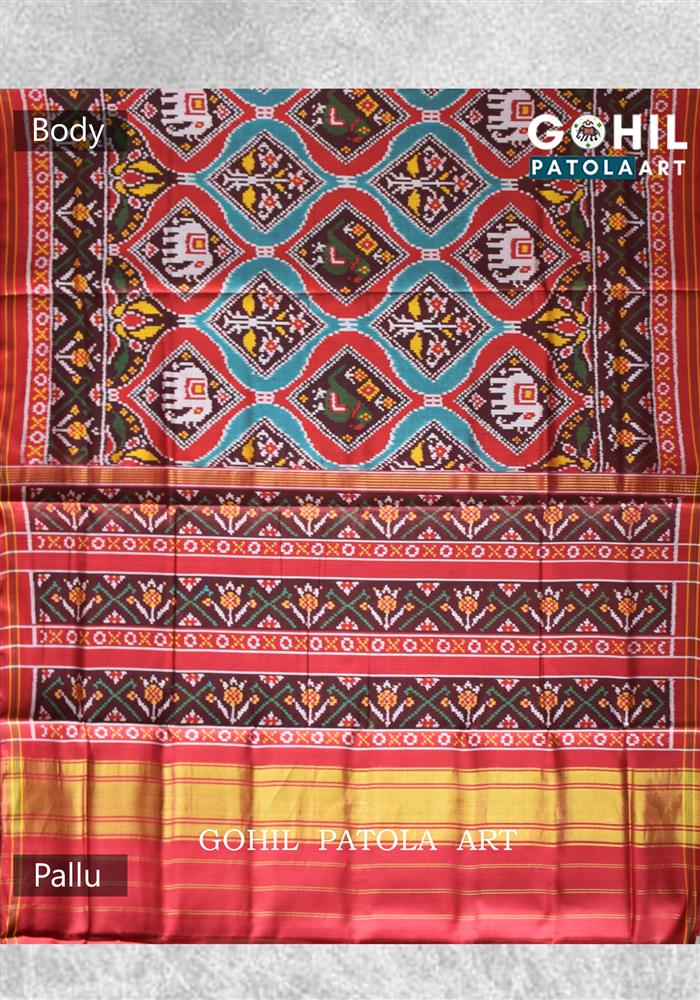 Single Ikkat Patola Saree