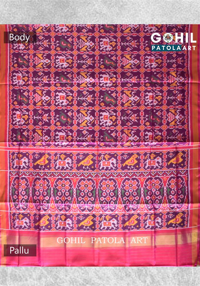 Single Ikkat Patola Saree