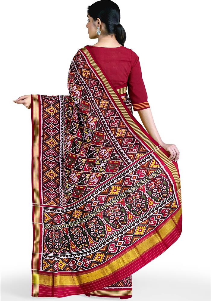 Single Ikkat Patola Saree