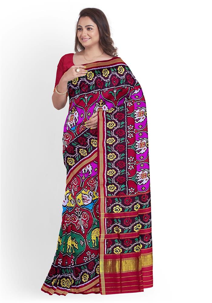 Single Ikkat Patola Saree