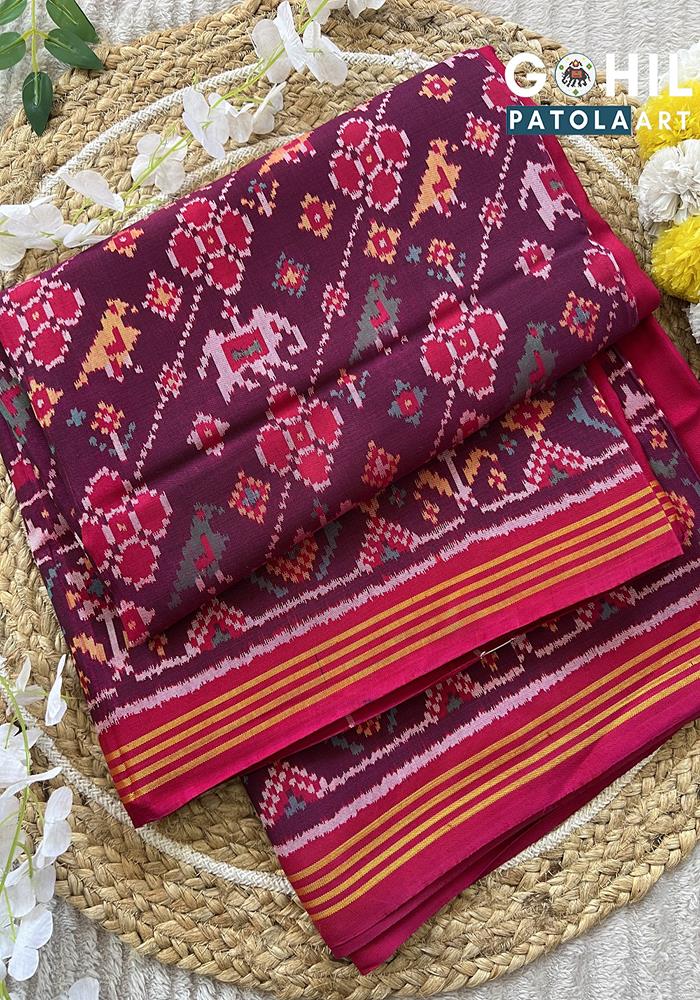 Single Ikkat Patola Saree