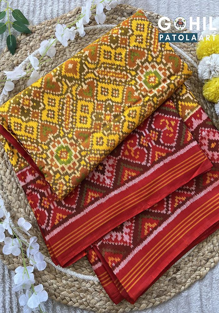 Single Ikkat Patola Saree