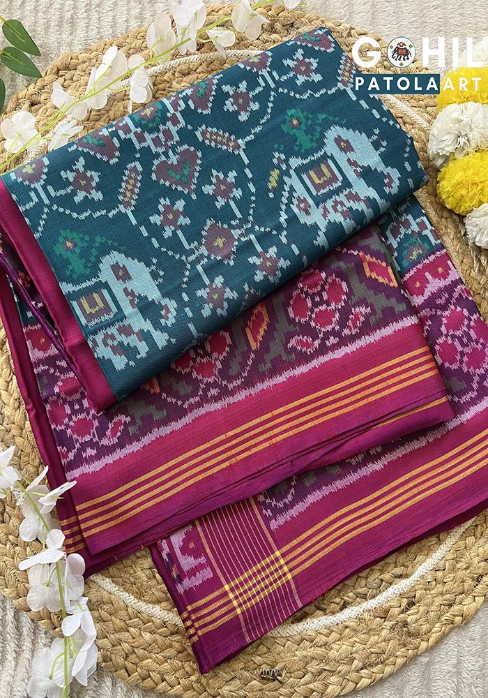 Single Ikkat Patola Saree